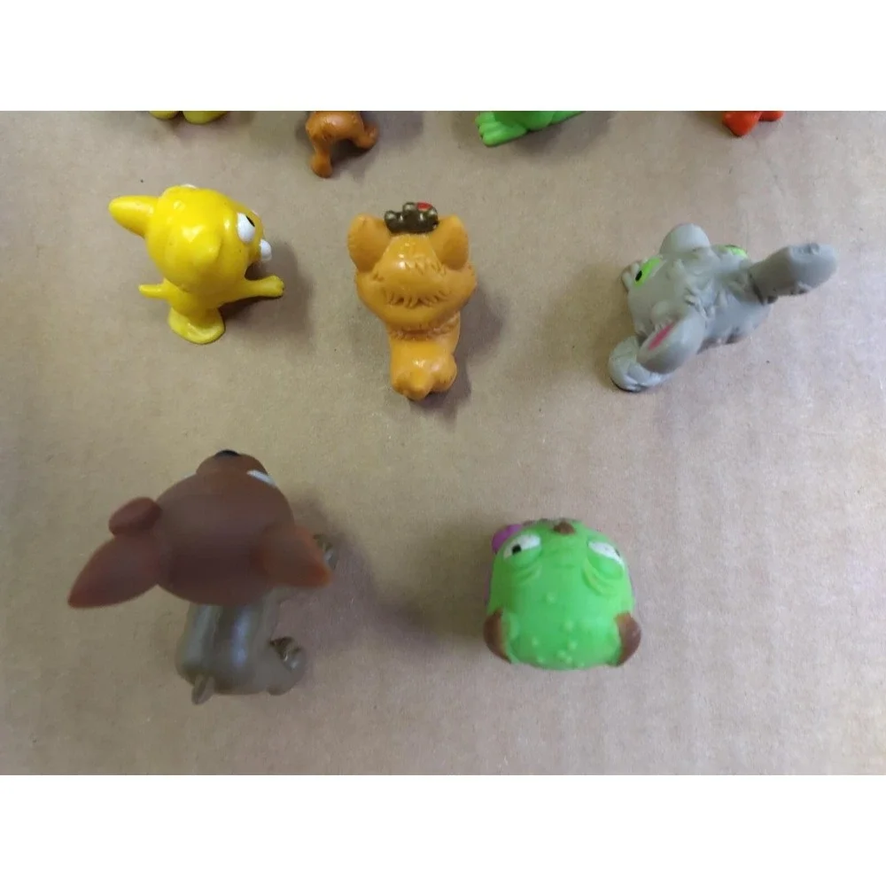 Lot Of 20 Ugglys Pet Shop Animals By‎ Moose Tiny Ugly Toys Action Figures